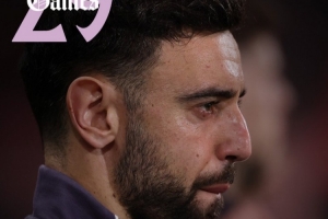 红魔大腿！曼联社媒晒B费本赛季英超数据，29场比赛参与25球