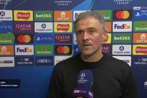 恩里克：安菲尔德是最难踢的客场之一，我们下半场承受巨大压力