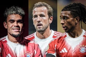 可怕！拜仁三叉戟：凯恩50球6助/迪亚斯24球15助/奥利塞18球27助