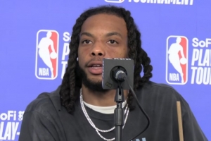 【完整版】加兰：我是带着九根脚趾在打球 交易后我们还没合练过