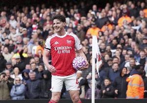 博主：赖斯已经康复，将入选阿森纳对阵葡体次回合名单