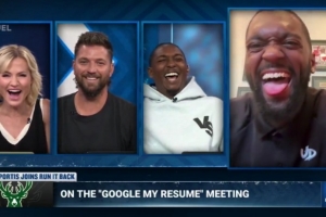 给个表情自己体会？被问泄密者是不是托马斯 波蒂斯做了个鬼脸