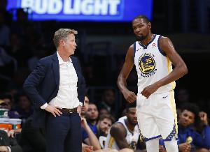 科尔：73胜赛季要是最终夺冠了 我们可能就得不到杜兰特了