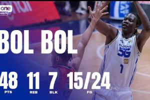 PBA的文班？波尔·波尔菲律宾杯赛狂轰48分11板7帽 罚球21中17