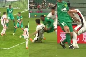 英格兰资深裁判谈京蓉战争议：廖力生进球无效 韦世豪&罗慕洛红牌