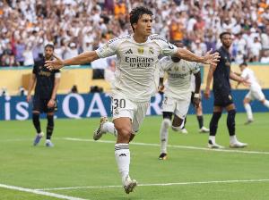 记者：皇马愿出售贡萨洛·加西亚，以便为恩德里克的回归腾出位置