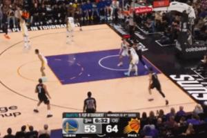 风雪融化成暴雨！杰伦·格林单打撤步三分颠进 个人第6记