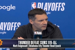 【完整版】戴格诺特：G1是系列赛的开始而不是结束 非常尊重狄龙