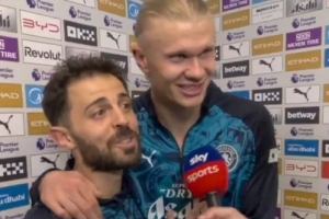 曼晚：哈兰德赛后称赞B席时爆粗口，天空体育主持人道歉