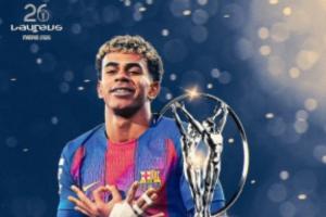 连续两年有斩获！官方：18岁亚马尔获劳伦斯年度最佳青年运动员奖